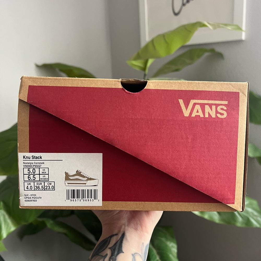 VANS NU SKOOL STACKED -TAN - Picture 3 of 3